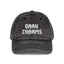 Dark Charms vintage cap, cream on cream