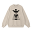 Ace of cups sweatshirt, black, snow washed