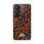 Orange fracture phone case