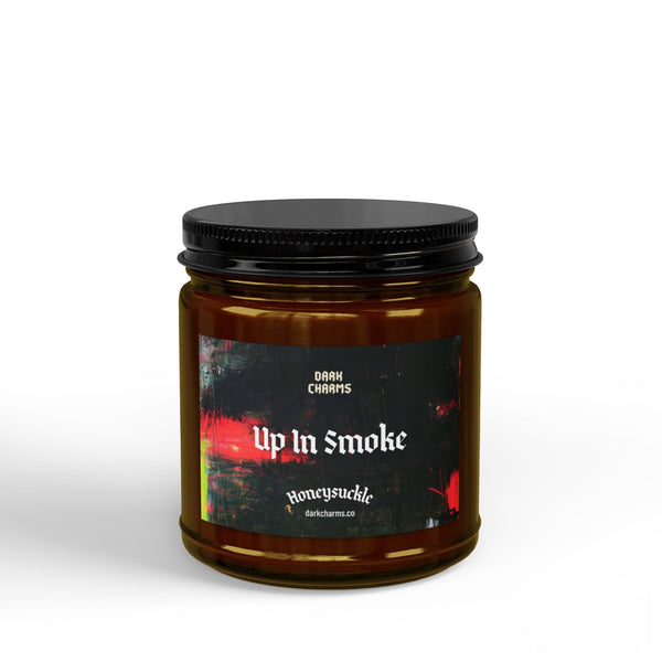 Up in smoke candle
