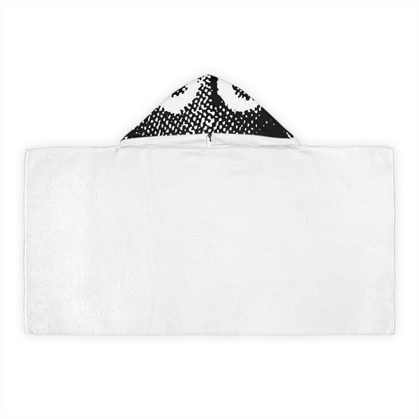 A strange feeling youth hooded towel