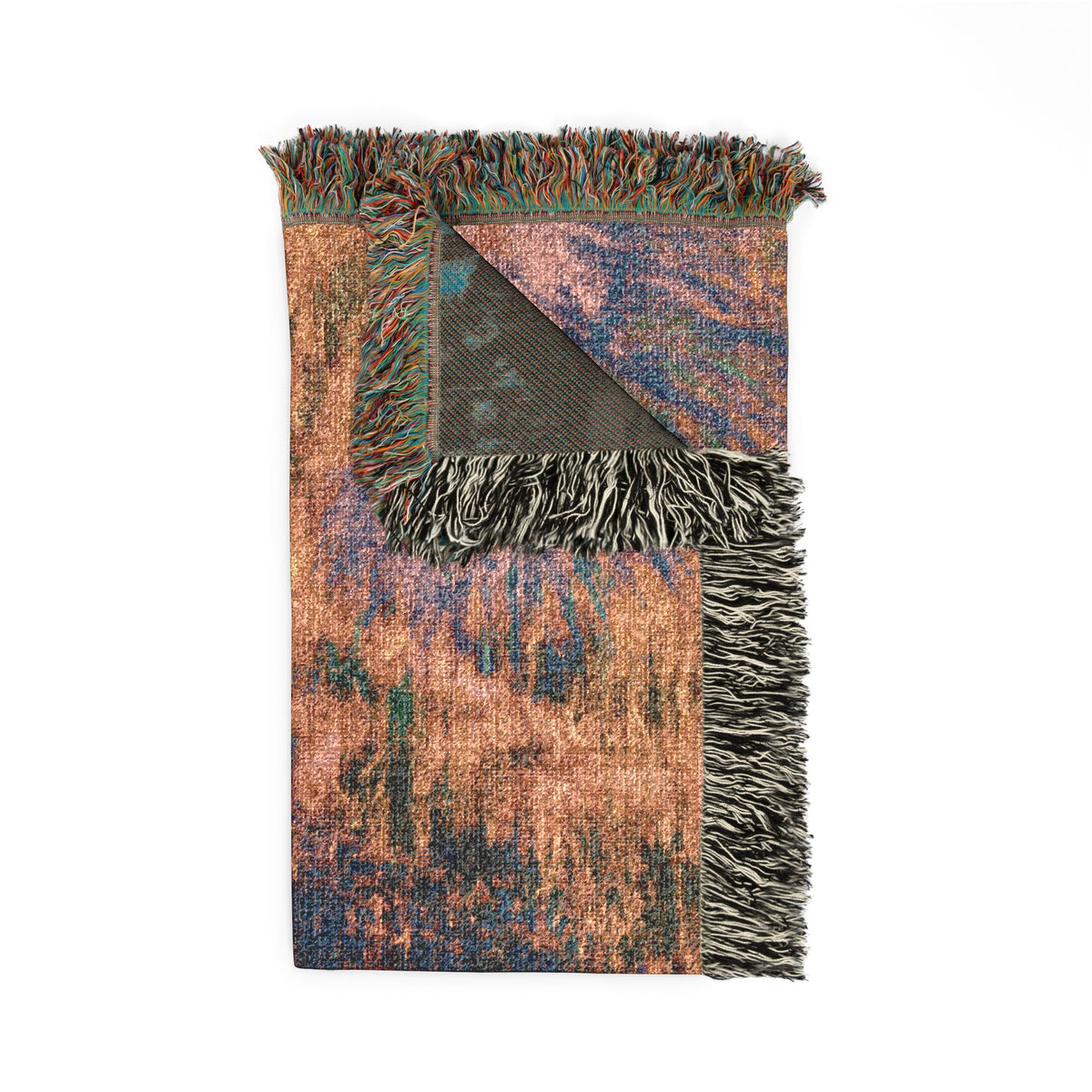 A naked barbaric race woven blanket