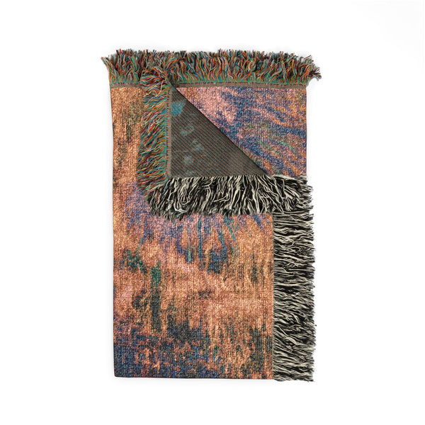 A naked barbaric race woven blanket