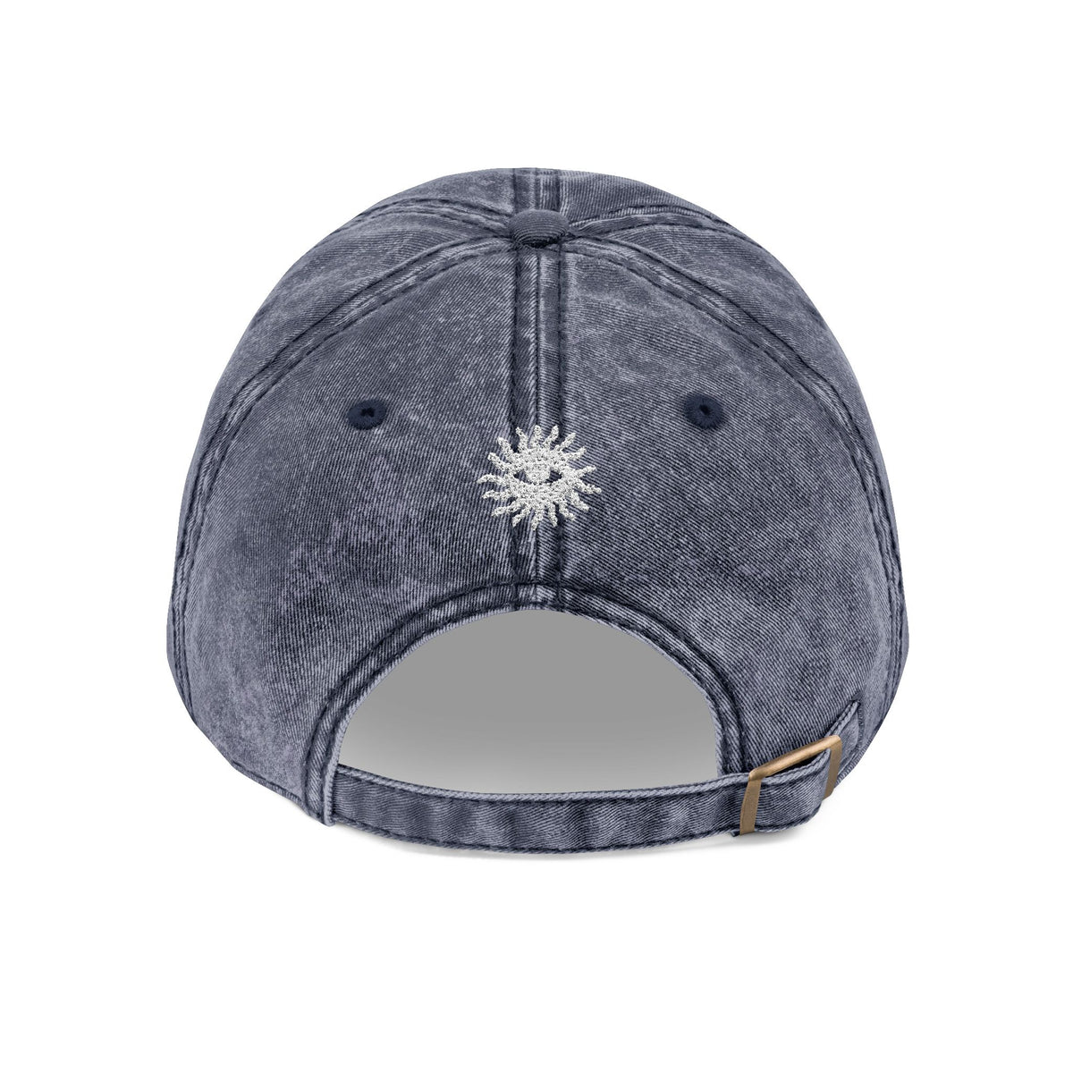 Dark Charms vintage cap, cream on cream