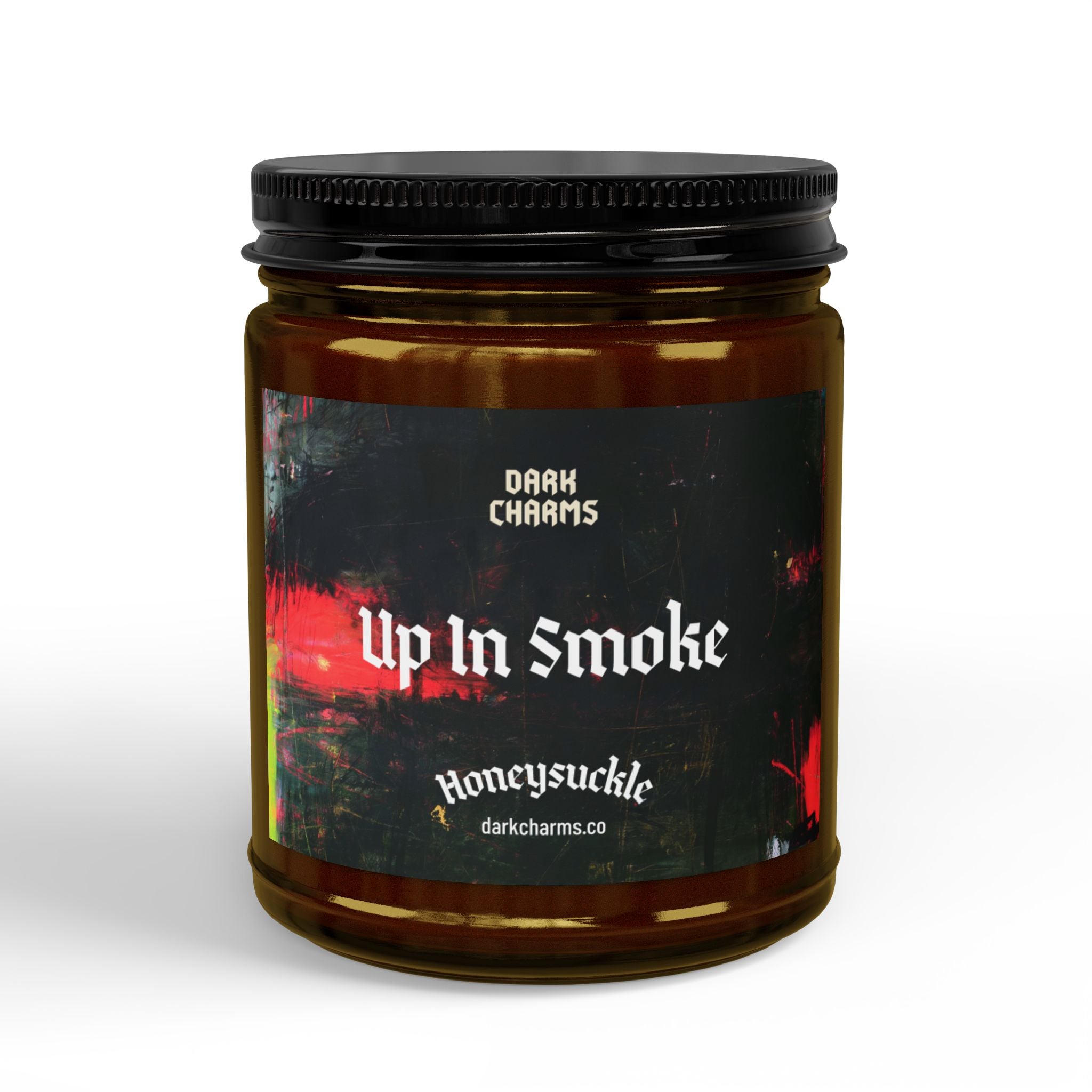 Up in smoke candle Secondary image