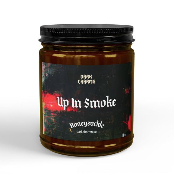 Up in smoke candle