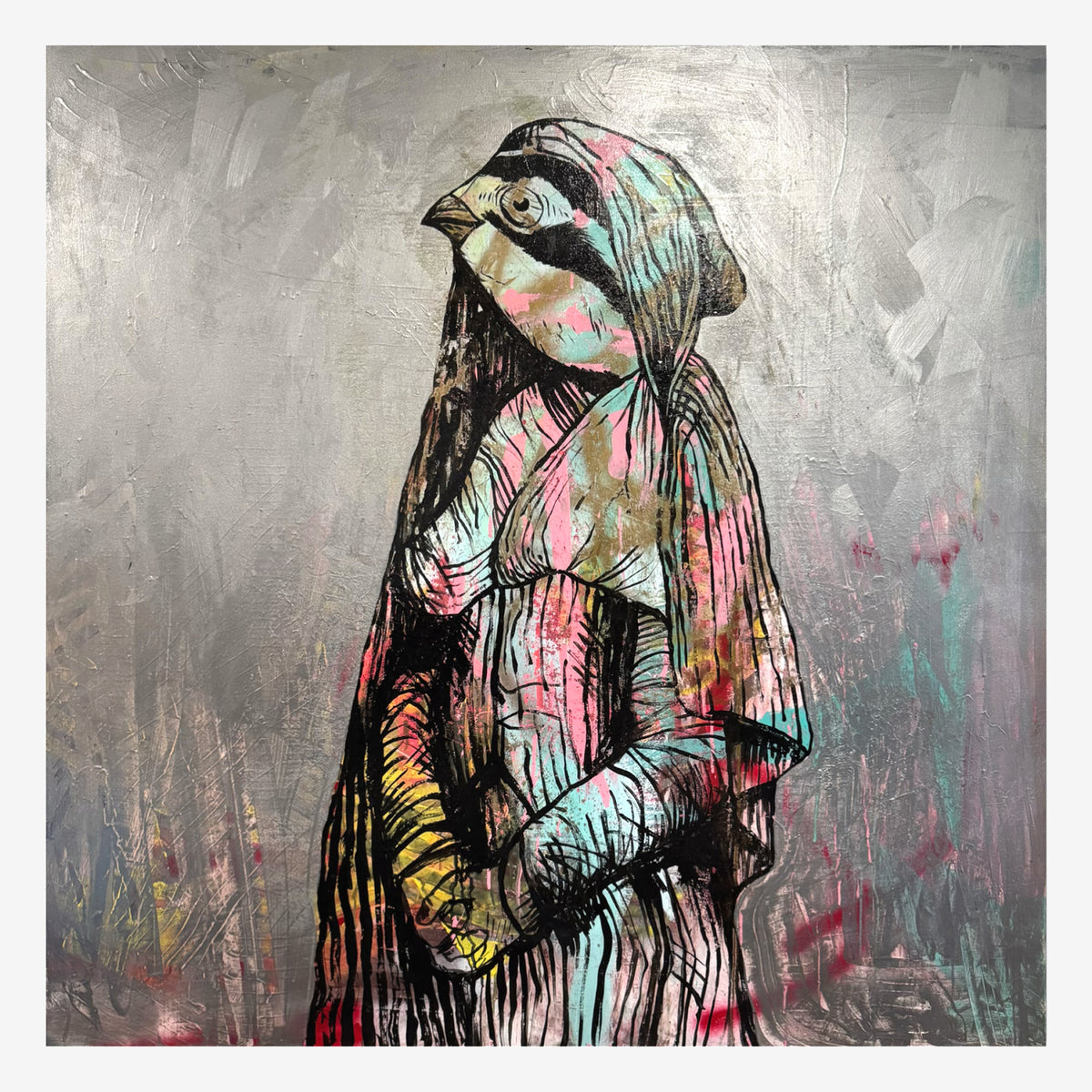 Fallow, original hand-painted artwork Main image
