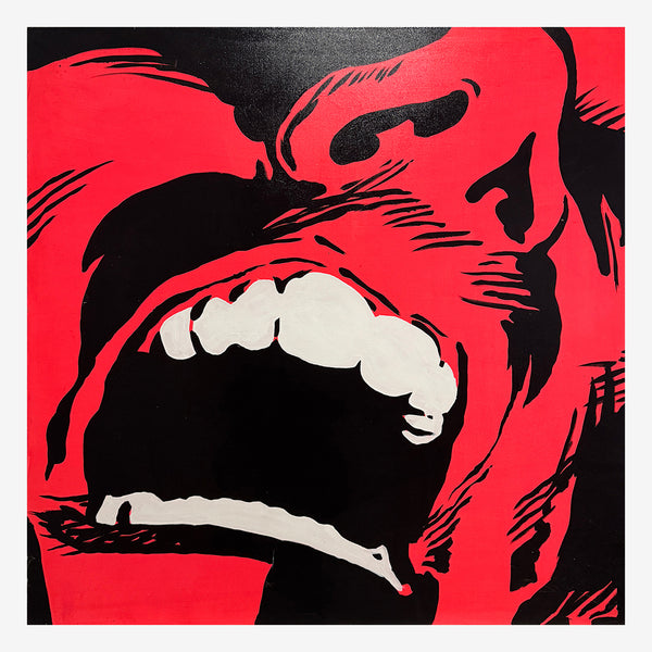 Hard work, original hand-painted artwork