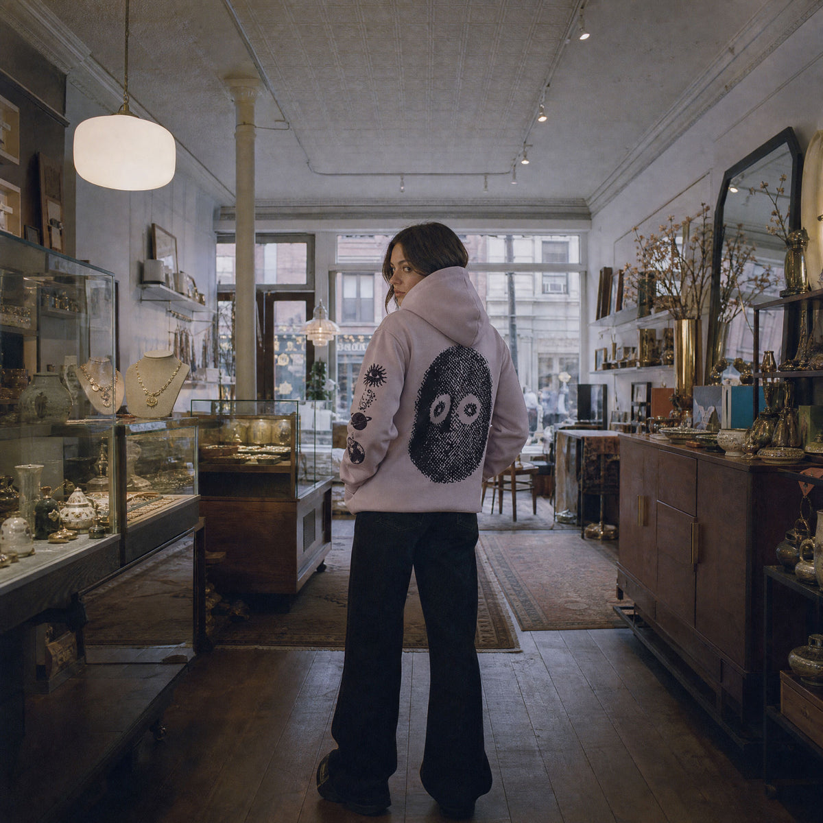 Universe oversized hoodie