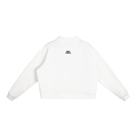 Her eyes mock neck sweatshirt